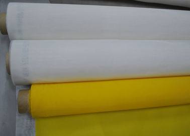 Chine Haute densité jaune d'impression de T-shirt d'écran en soie de tissu de maille de polyester, 91 microns fournisseur