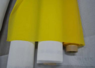 Tamis à mailles jaune de monofilament du polyester 180T avec le sergé/armure toile 23 microns