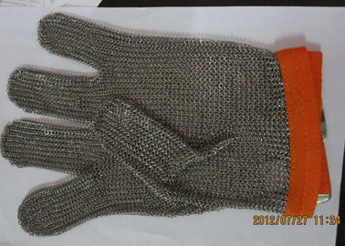 Chine Anti gants d'acier inoxydable de coupe de boucher avec des plaques de métal, de haute résistance fournisseur
