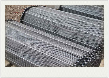 Chine Bande de conveyeur équilibrée de grillage d'acier inoxydable d'armure utilisée pour le transport de nourriture fournisseur