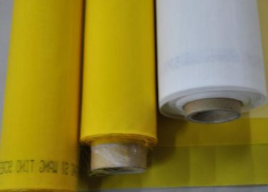 Chine Maille blanche d'impression d'écran, coutume de largeur de maille de polyester de monofilament de 54 comptes fournisseur