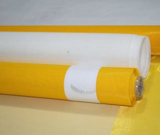Chine Tissu de boulonnage jaune fait sur commande de polyester 50&quot; 36 microns pour l'impression de carte PCB fournisseur