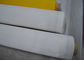 Maille blanche ou jaune d'impression d'écran du polyester 64T pour l'impression en verre fournisseur