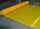 Haute densité jaune d'impression de T-shirt d'écran en soie de tissu de maille de polyester, 91 microns fournisseur