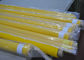 Tissu de tamis à mailles de polyester de fil du jaune 80 pour l'impression de tissus, largeur de 250cm fournisseur