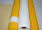 Tissu filtrant blanc/de jaune monofilament, largeur du tissu de maille d'écran 258cm fournisseur