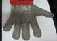 Gants rouges d'acier inoxydable de taille de M pour couper, gants de cotte de maille antiusure fournisseur
