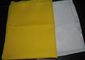 Maille d'impression d'écran de polyester de certificat de FDA avec le blanc et le jaune fournisseur