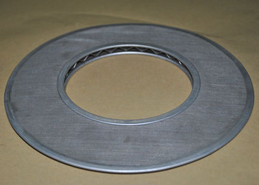 Bord annulaire de tamis filtrant de gaze en métal de la forme solides solubles traité pour la séparation et la filtration