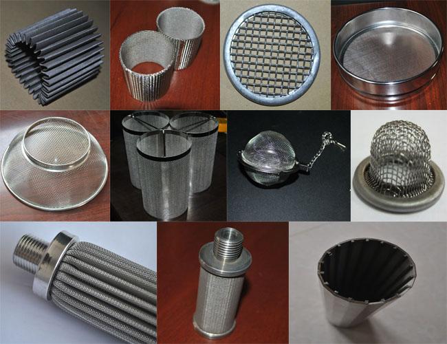 Disque rond durable de filtre d'acier inoxydable, filtre de maille fait sur commande de micron