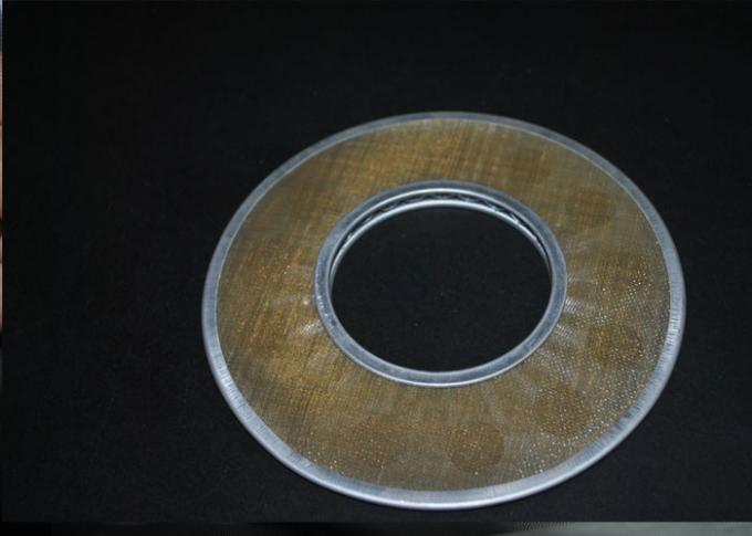 Filtre de tamis à mailles d'acier inoxydable de forme ronde, force à haute résistance