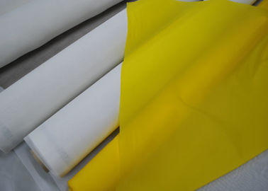 Maille 100% de polyester de monofilament pour l'impression de tissus 120T - 34 couleurs blanches/jaune